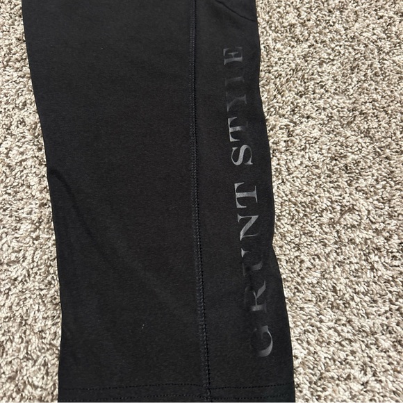 Grunt Style Black Utility Women’s Leggings Size Large! EUC! Poly/Spandex - Picture 4 of 15